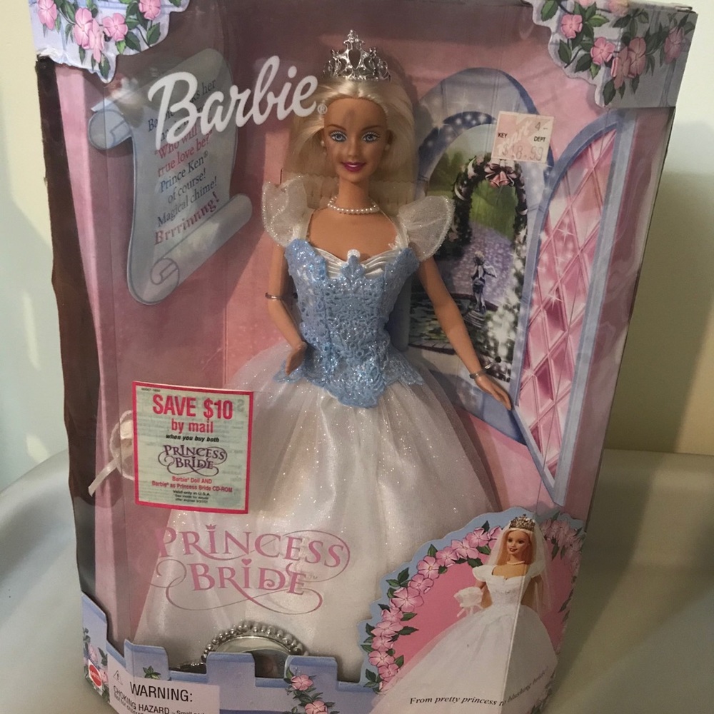 Mattel 2000 Princess Bride Barbie - in unopened original box